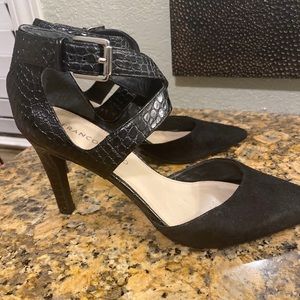 Franco Sarto Black Heels